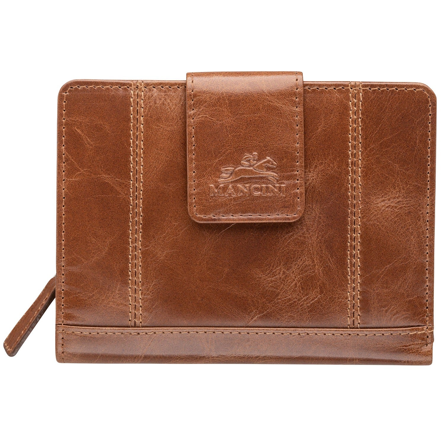 Mancini Casablanca Ladies’ RFID Secure Medium Clutch Wallet 5