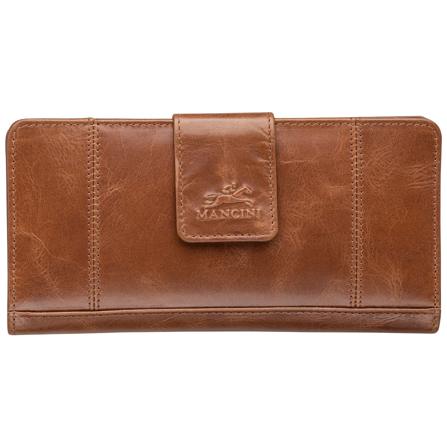 Mancini Casablanca Ladies’ RFID Secure Clutch Wallet 5