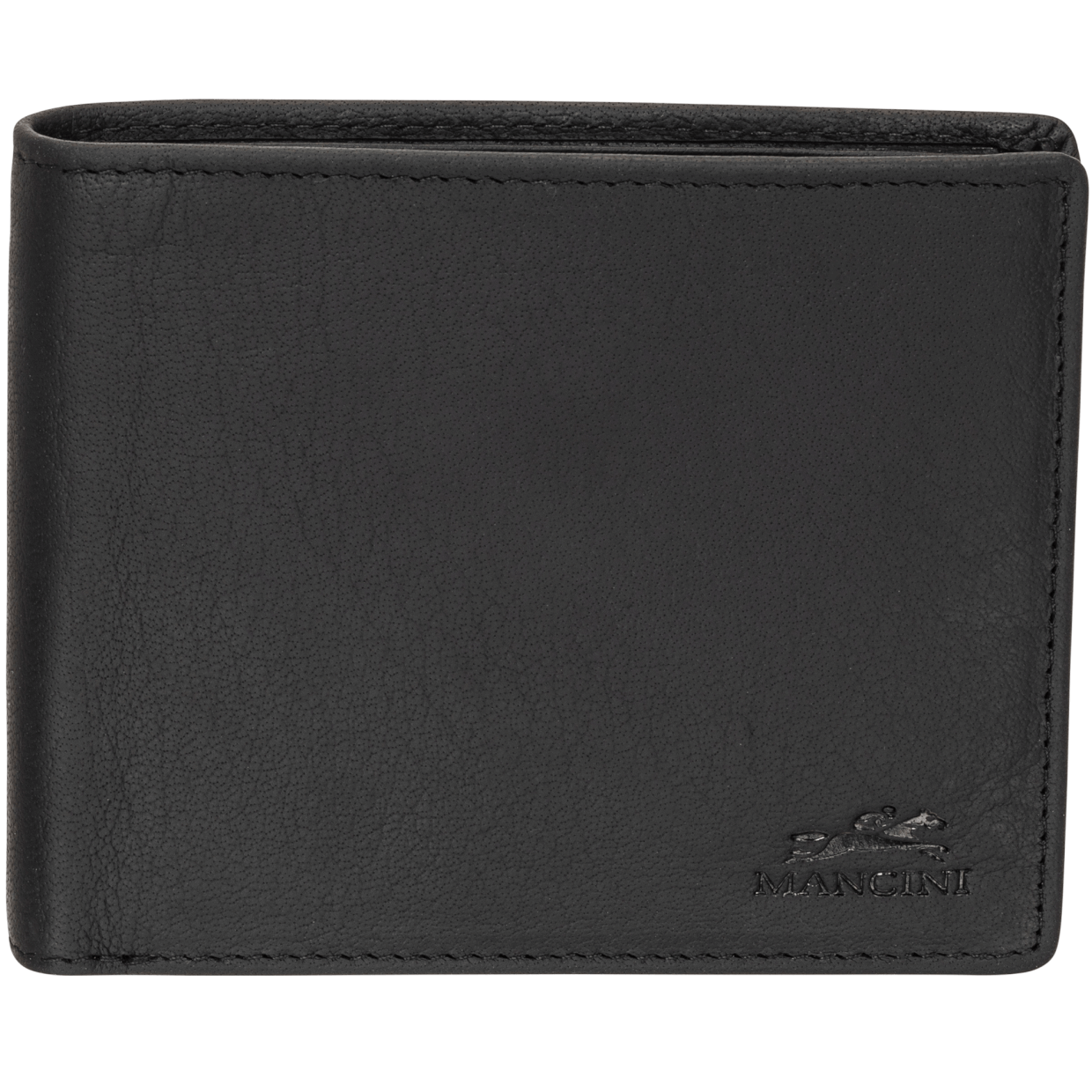 MANCINI Buffalo RFID Secure Wallet with Coin Pocket 4