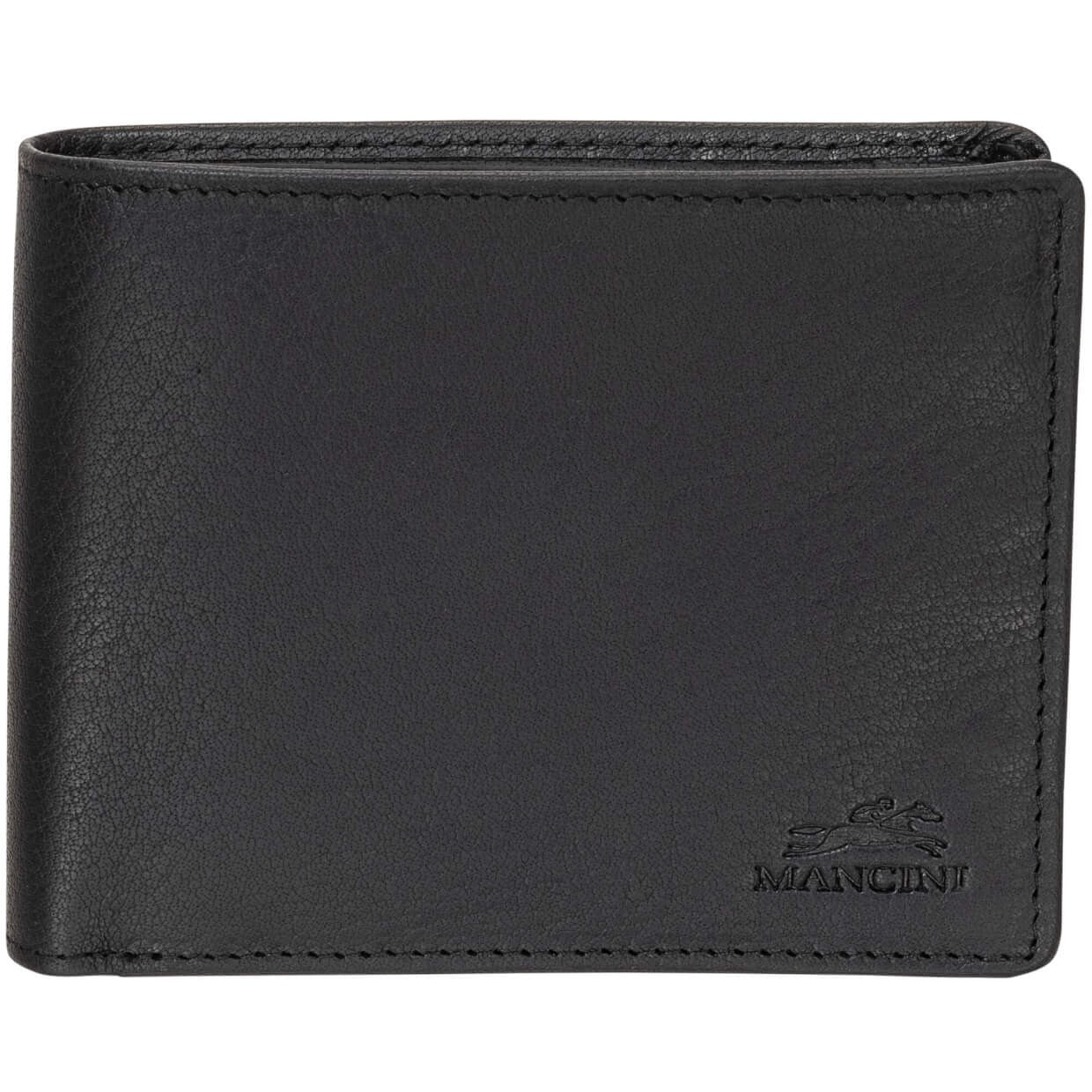 MANCINI Buffalo RFID Secure Left Wing Billfold 1