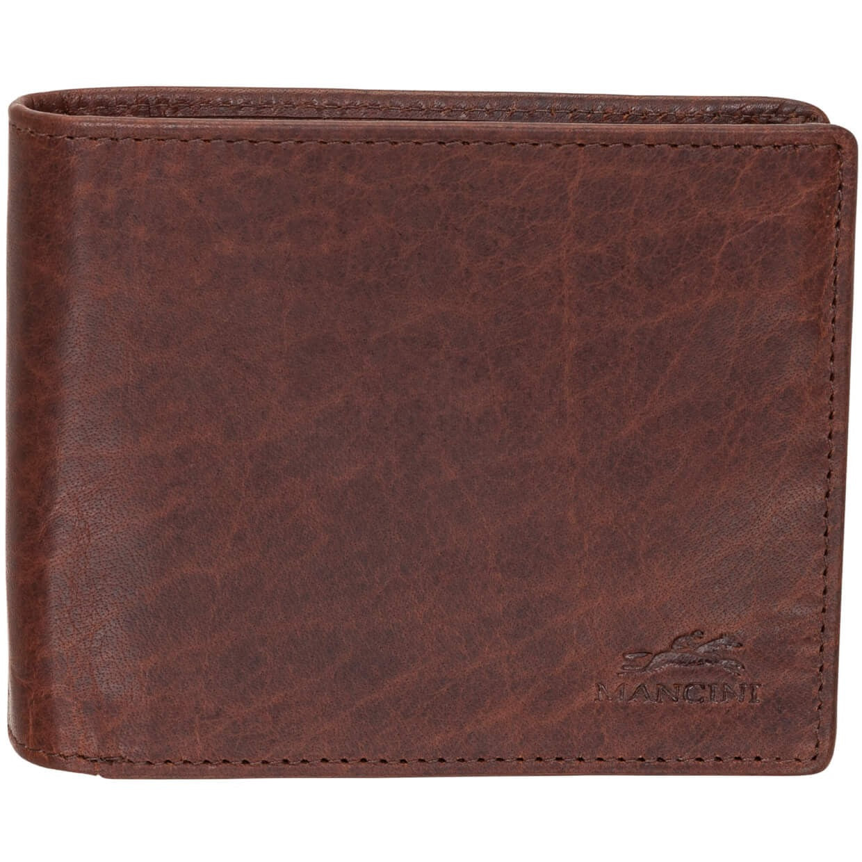 MANCINI Buffalo RFID Secure Left Wing Billfold 2