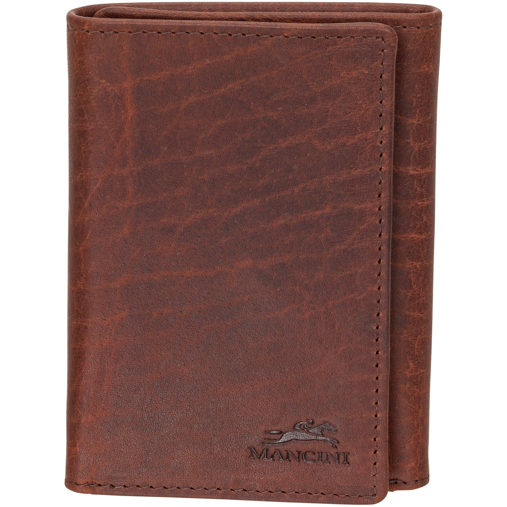 MANCINI Buffalo RFID Secure Trifold Wallet 1