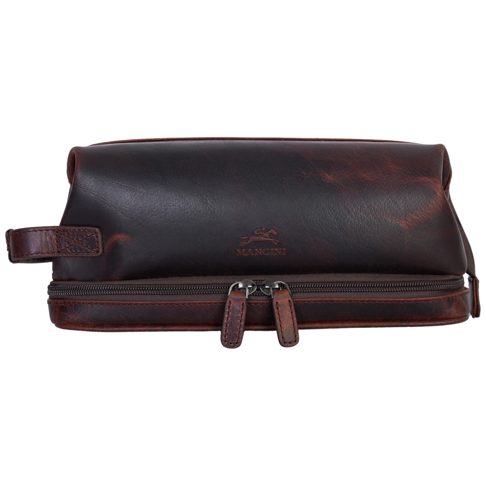 MANCINI Buffalo Classic Toiletry Kit with Zippered Organizer 6