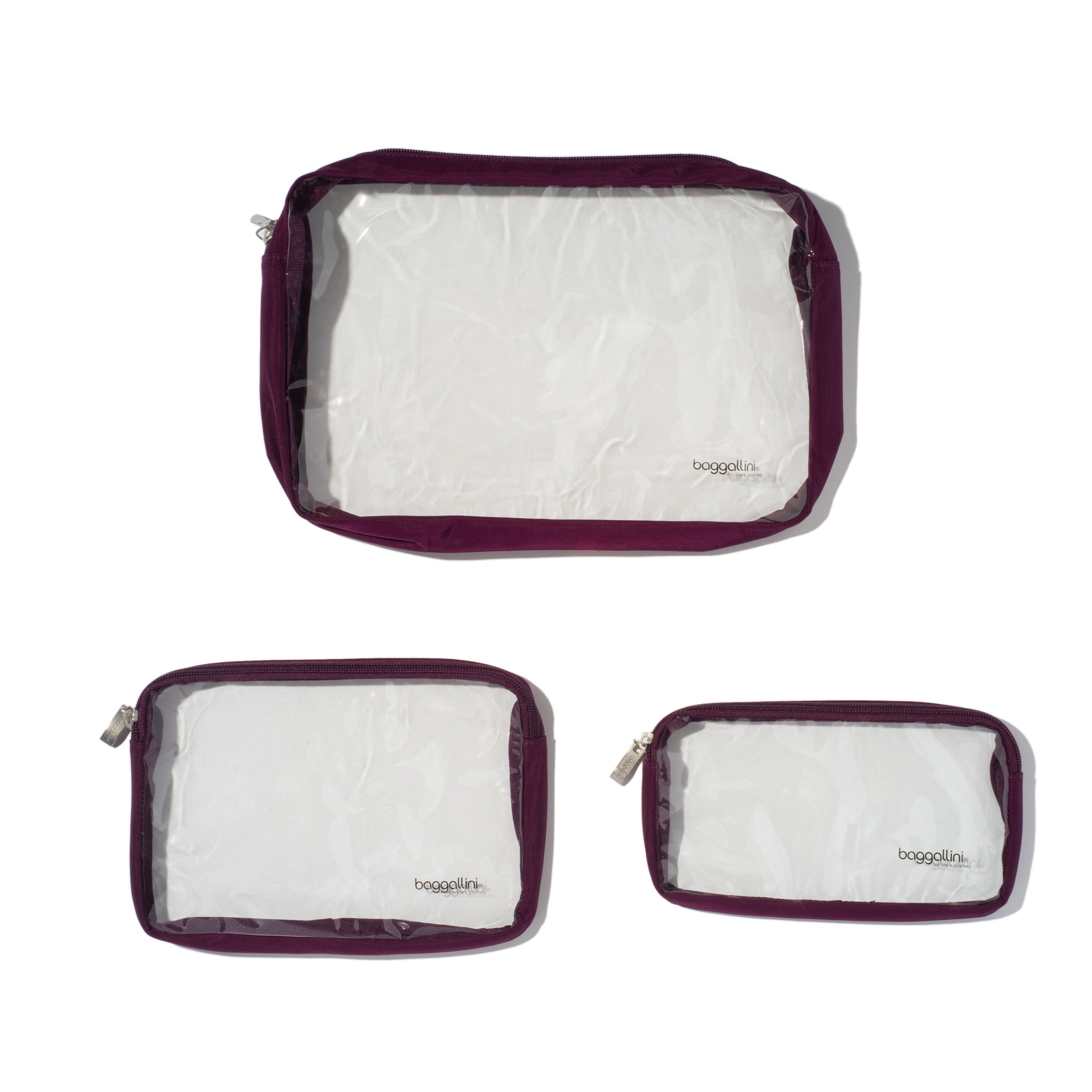Clear Travel Pouches 1