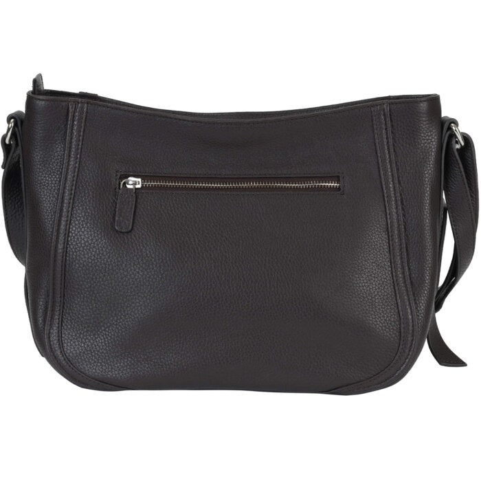 Mancini Pebbled Sophia Crossbody Bag 24