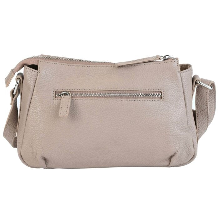 Mancini Pebbled Charlize Crossbody Bag 16