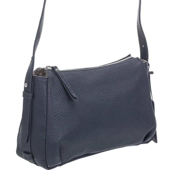Mancini Pebbled Charlize Crossbody Bag 9