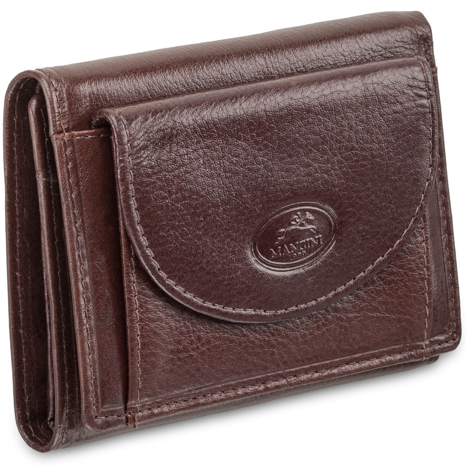 MANCINI LEATHER WALLET TRIFOLD EQUESTRIAN COLLECTION Wallet.