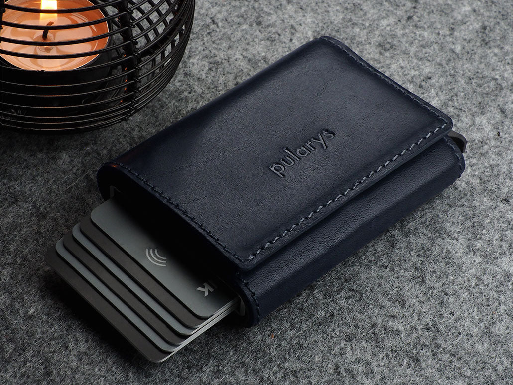 Pularys Bosto Line Nomad Leather Navy Blue 7