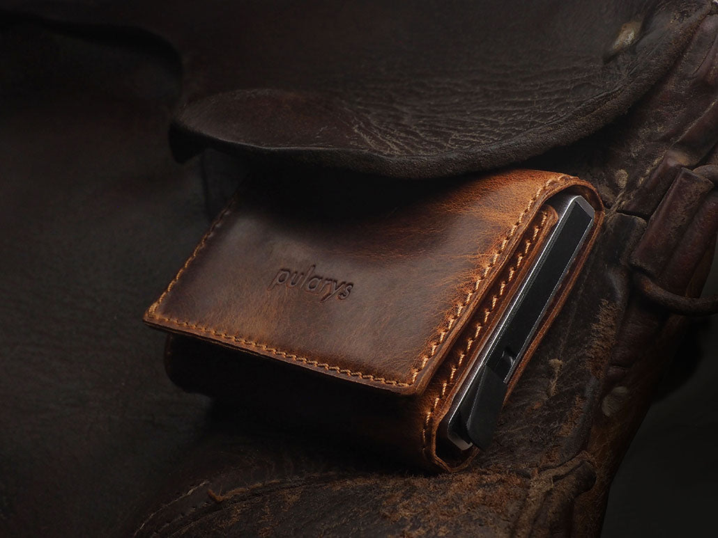 Pularys Bosto Line Saddle Leather Black 14