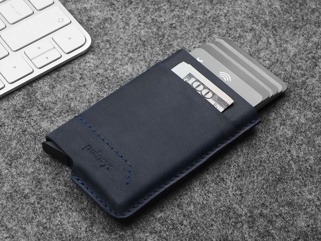 Pularys Gobi Line Hunter Leather Navy Blue