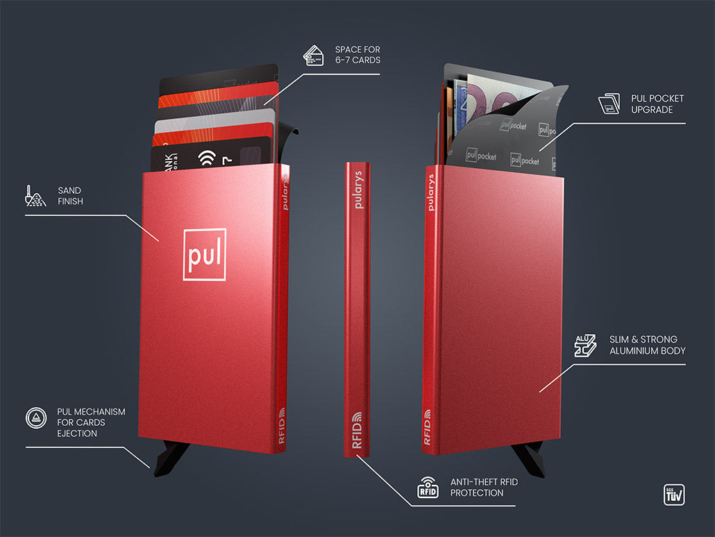Pularys Zen Line Aluminum Red 5