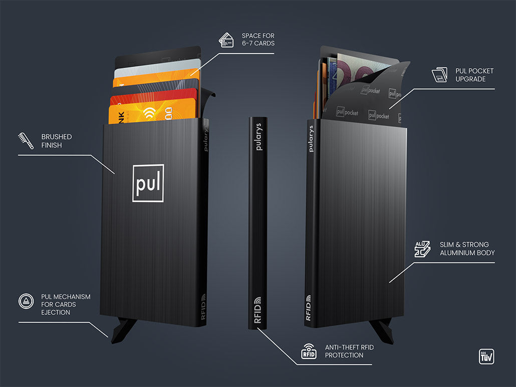 Pularys Zen Line Brushed Aluminum Black 6
