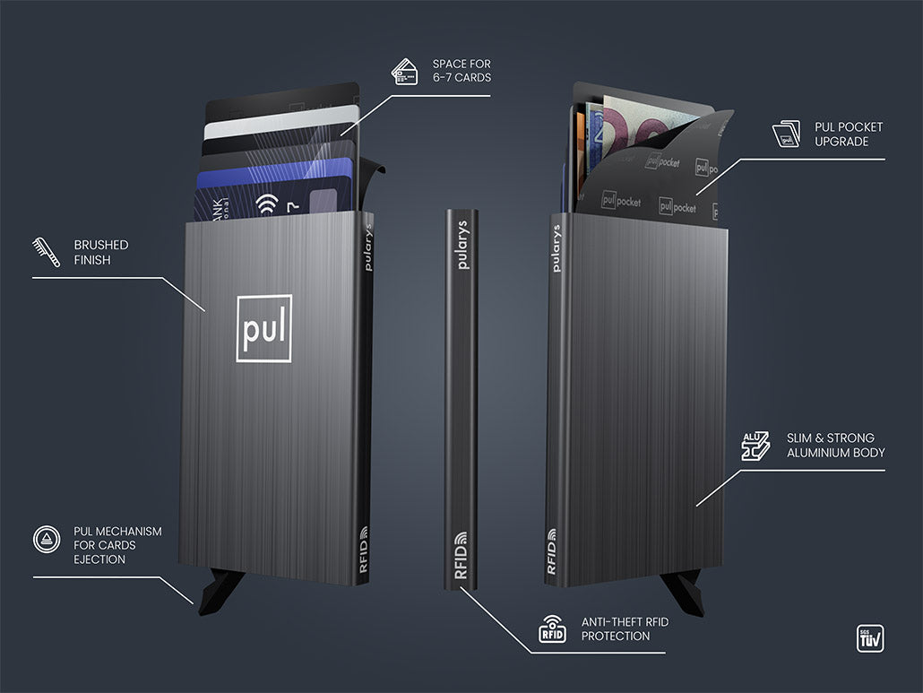 Pularys Zen Line Brushed Aluminum Dark Grey 5