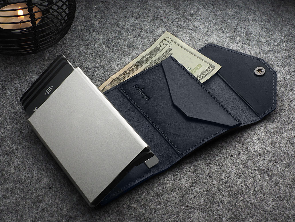 Pularys Porter Go Nomad Leather Navy 18