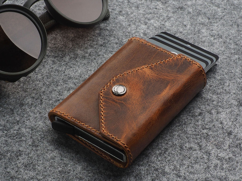 Pularys Porter Line Saddle Leather Cognac