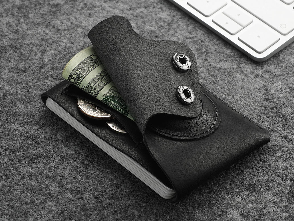 Pularys Hobby Line for AirTag Nomad Leather Black