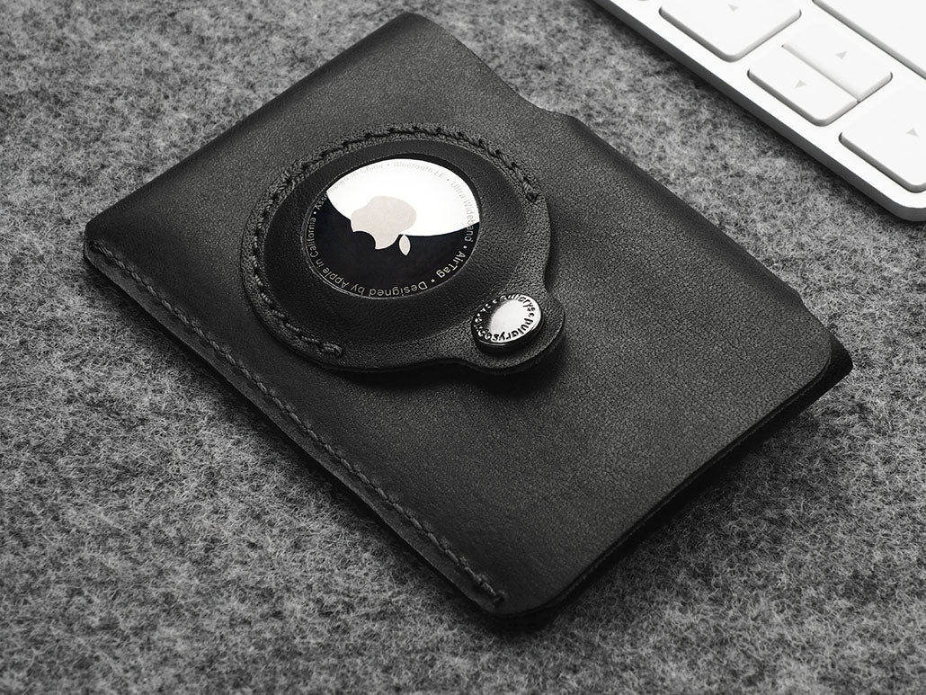 Pularys Hobby Line for AirTag Nomad Leather Black 6