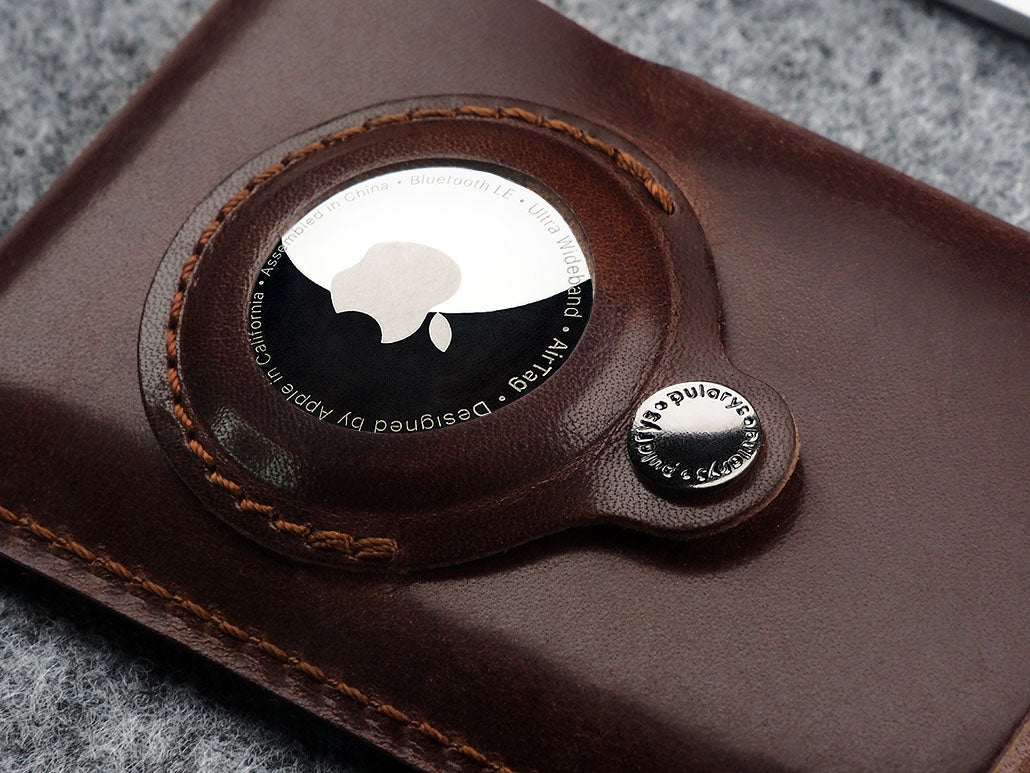 Pularys Hobby Line for AirTag Nomad Leather Brown