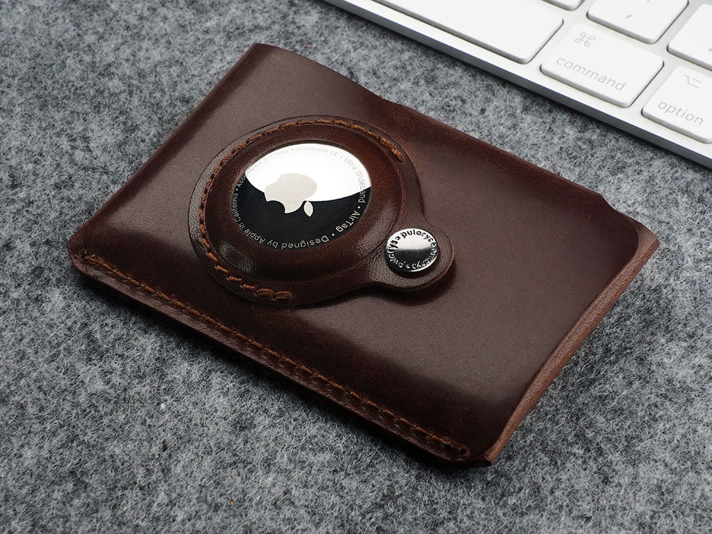 Pularys Hobby Line for AirTag Nomad Leather Brown 7