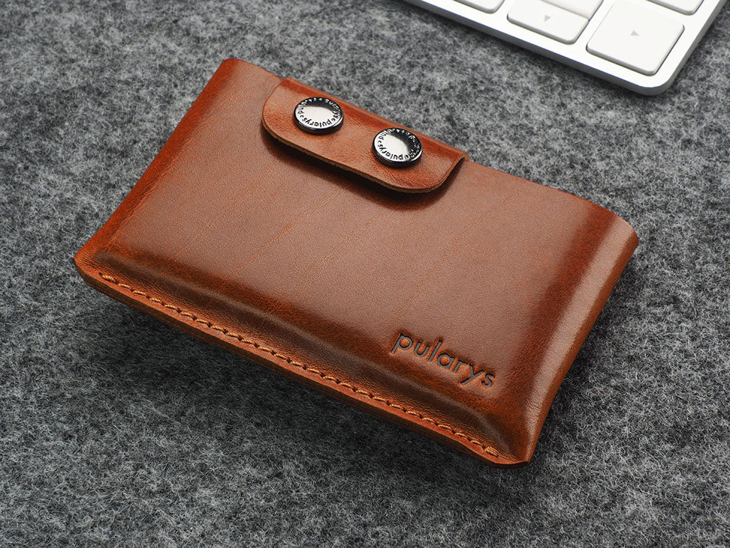 Pularys Hobby Line for AirTag Nomad Leather Cognac