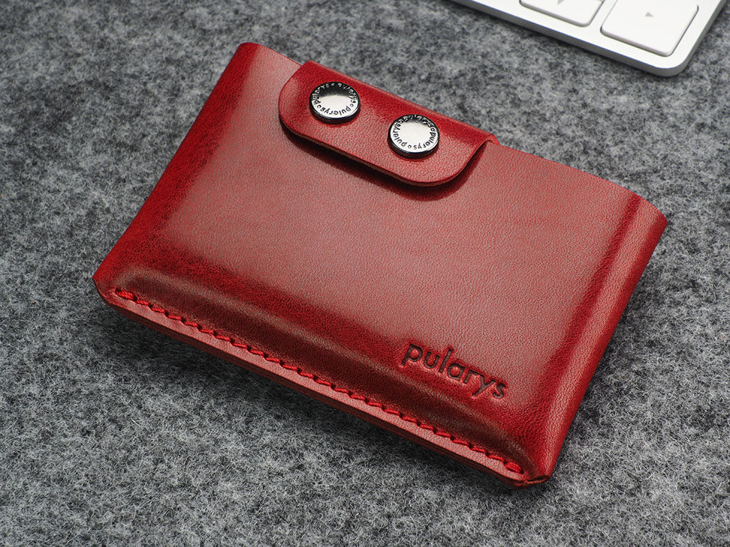 Pularys Hobby Line for AirTag Nomad Leather Red 7