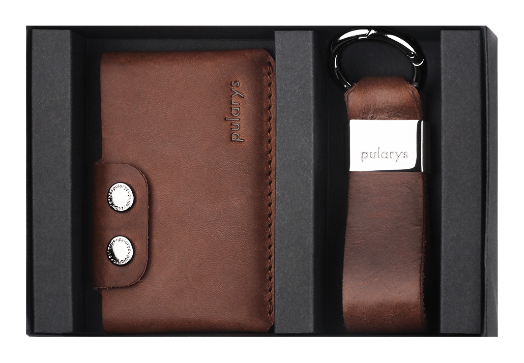 Pularys Hiker Gift Set Nomad Leather Brown 7
