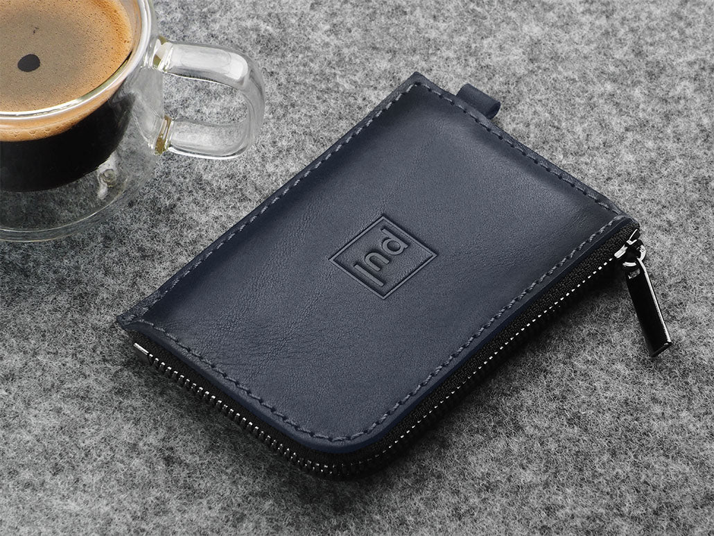 Pularys Oldtimer Slim Line Nomad Leather Navy Blue 4