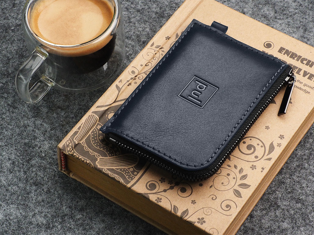 Pularys Oldtimer Slim Line Nomad Leather Navy Blue 9