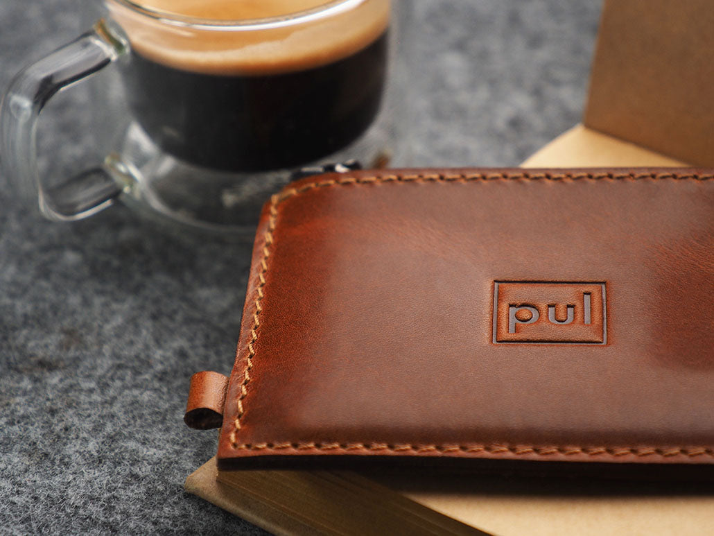 Pularys Oldtimer Slim Line Nomad Leather Cognac