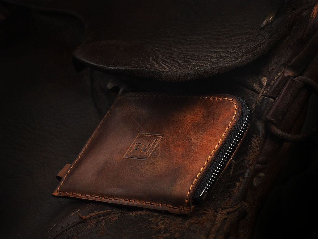 Pularys Oldtimer Slim Line Vintage Saddle Leather Brown 4