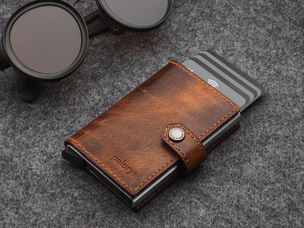 Pularys Easy Line Saddle Leather Cognac
