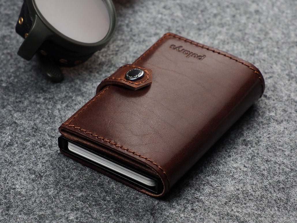 Pularys Hiker Air Tag Nomad Leather Brown 11