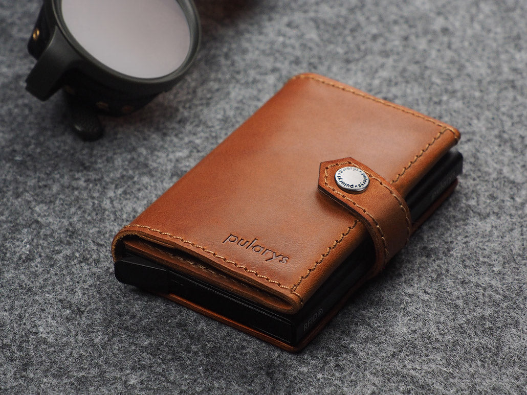 Pularys Hiker Air Tag Nomad Leather Cognac 12