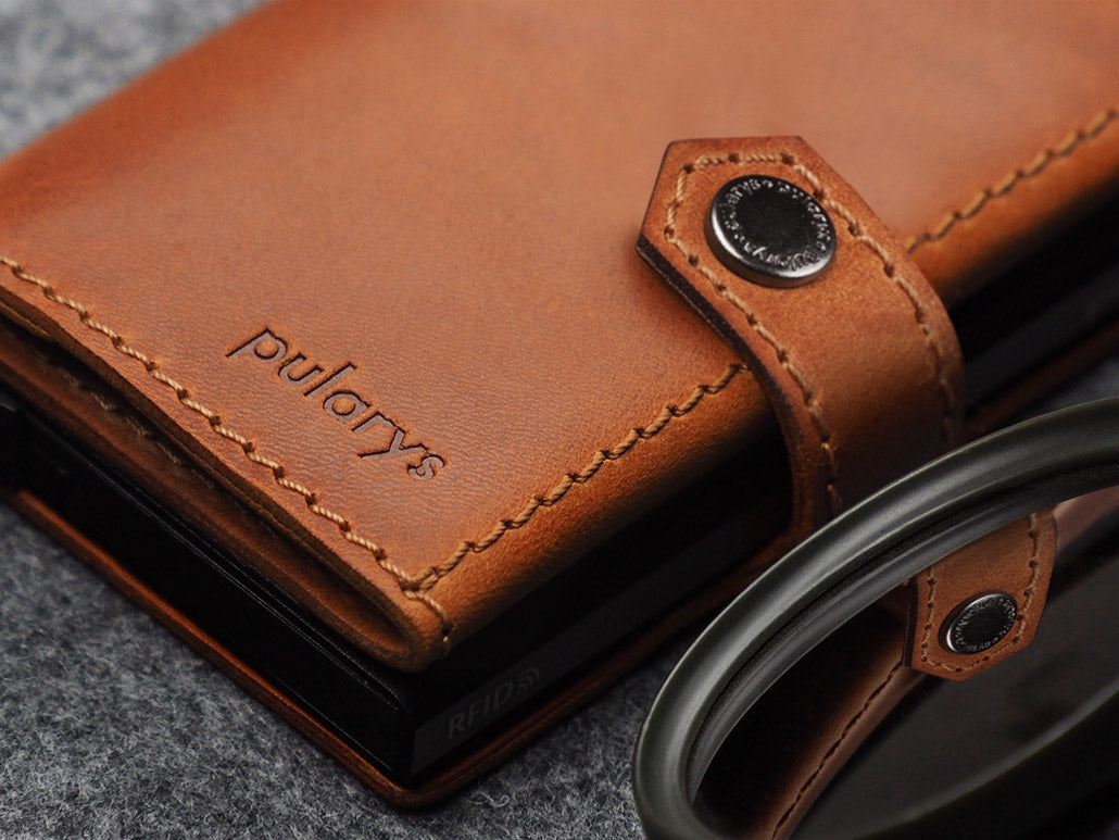 Pularys Hiker Air Tag Nomad Leather Cognac 14