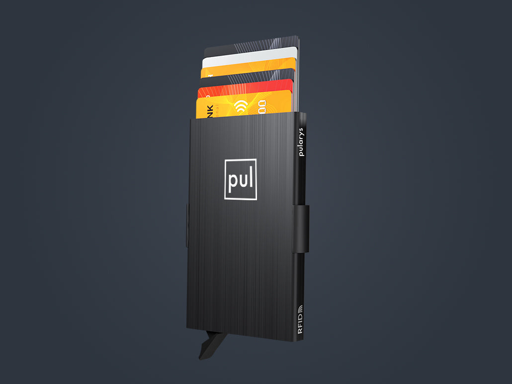 Pularys Zen Line For AirTag Brushed Aluminum Black 4