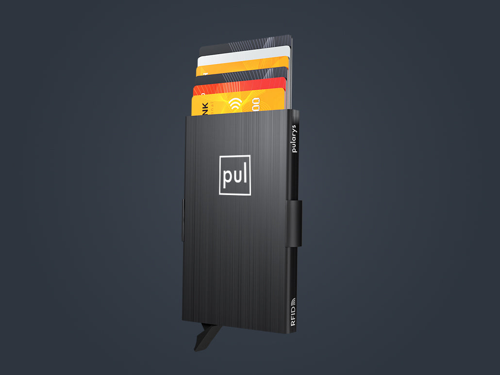Pularys Zen Line For AirTag Brushed Aluminum Dark Grey 4