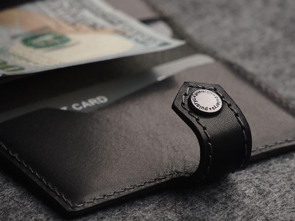 Pularys Easy Air Tag Holder Nomad Leather Black 9