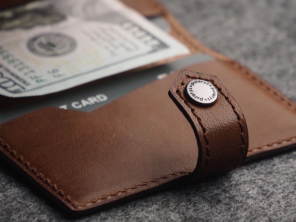 Pularys Easy Air Tag Holder Nomad Leather Brown 13