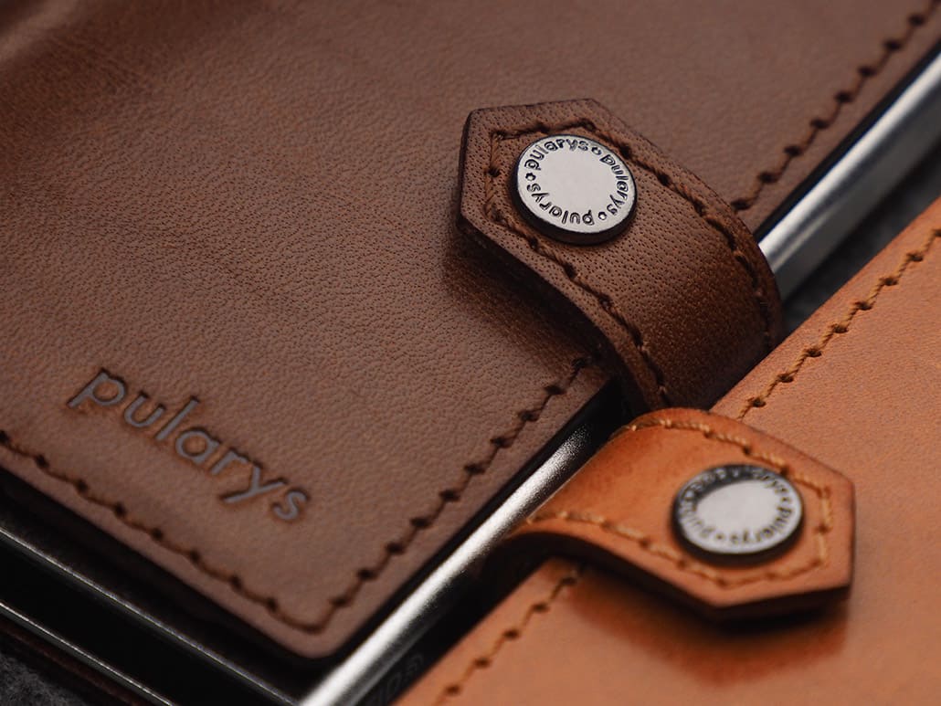 Pularys Easy Air Tag Holder Nomad Leather Brown 14