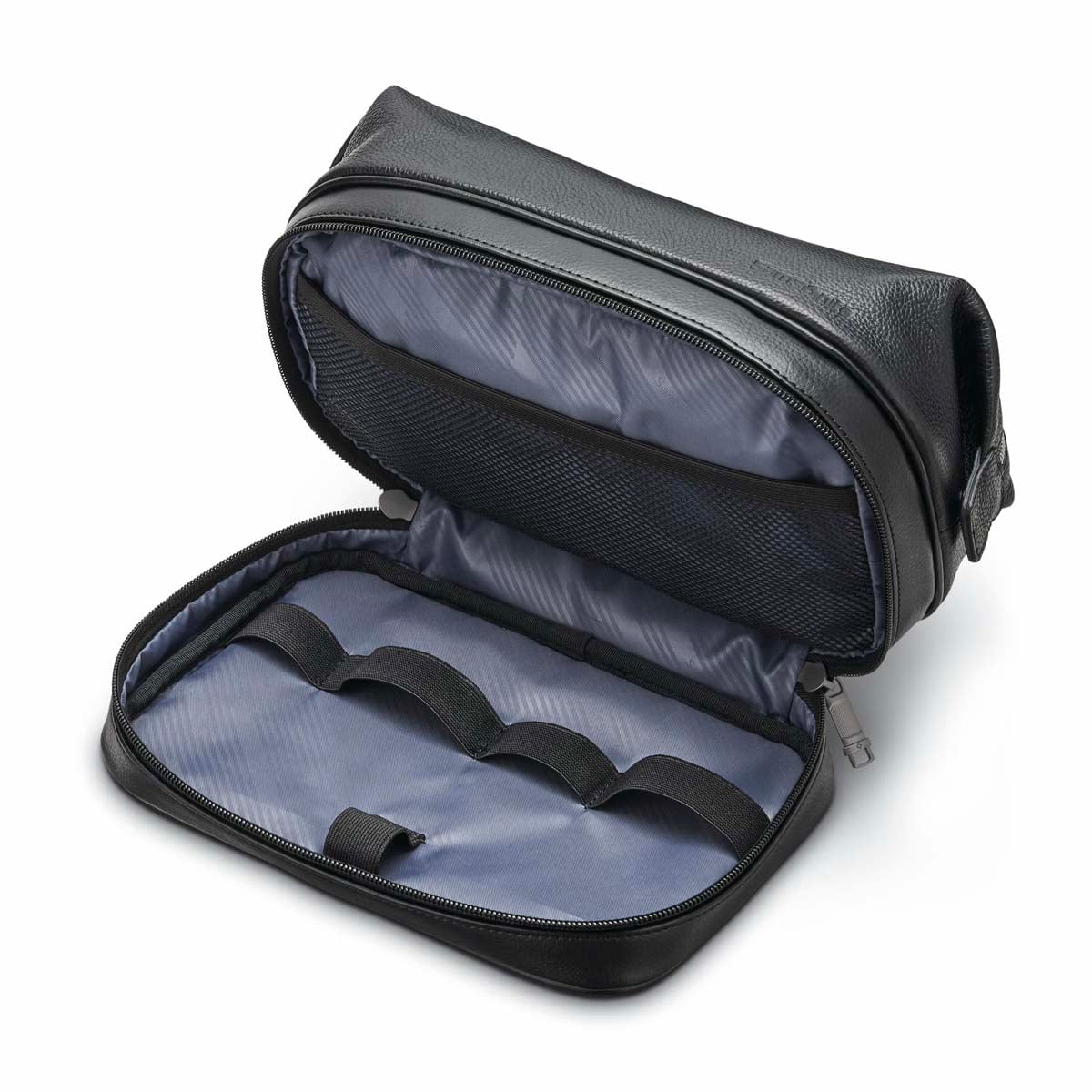 Samsonite Classic Leather Zip Bottom Travel Kit 11